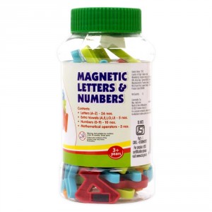 Funskool Magnetic  Letters N Numbers Jar